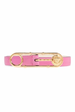 Versace PINK Leather belt