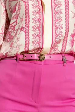 Versace PINK Leather belt