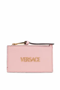 Versace PINK Leather card holder