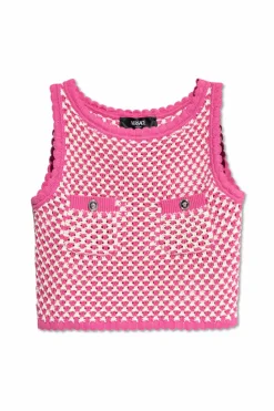 Versace PINK Top with pockets