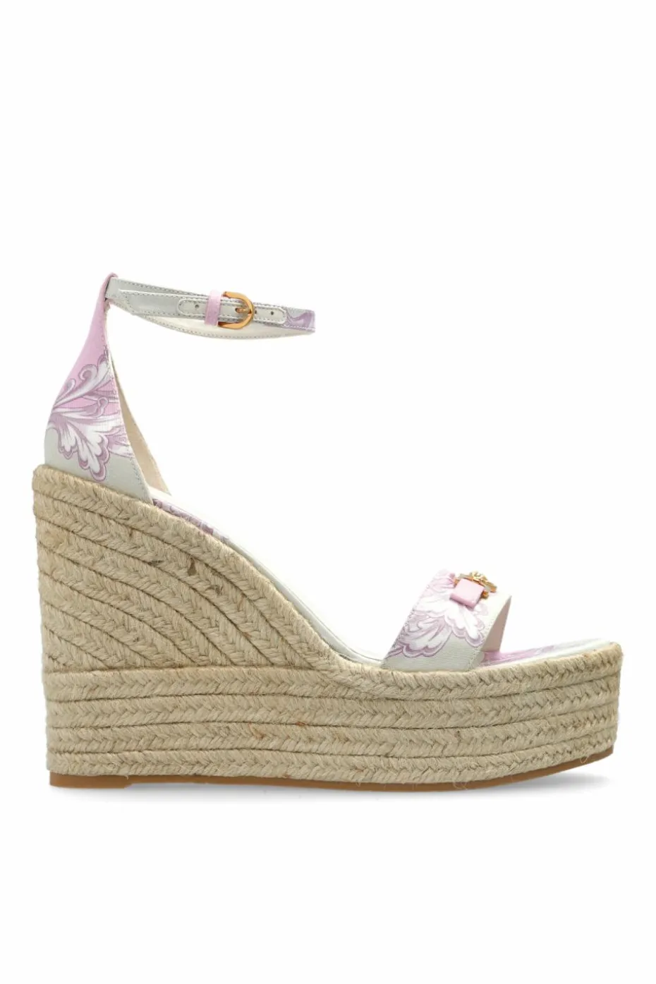 Versace PINK Wedge sandals