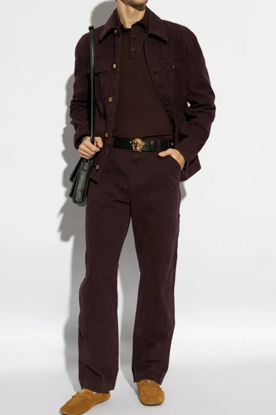 Versace PURPLE cargo style jeans