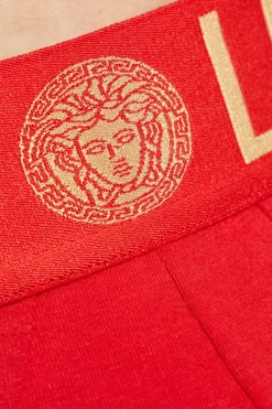 Versace RED Cotton thong