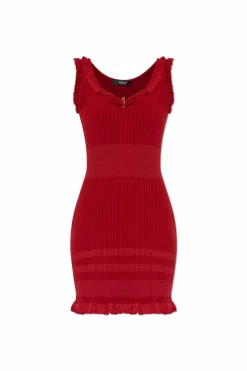 Versace RED Dress with appliqué