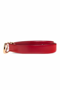 Versace RED Leather belt