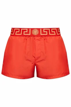 Versace RED Swim shorts with logo