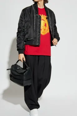 Versace RED T-shirt with logo