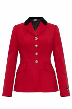 Versace RED Wool Blazer