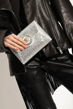 Versace SILVER ‘La Medusa’ clutch