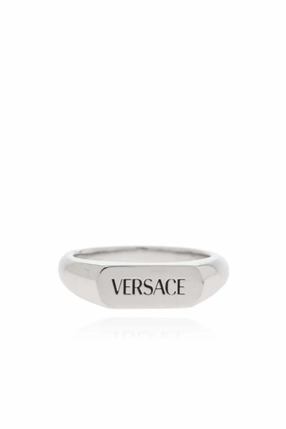 Versace SILVER Logo ring