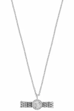Versace SILVER Necklace with pendant