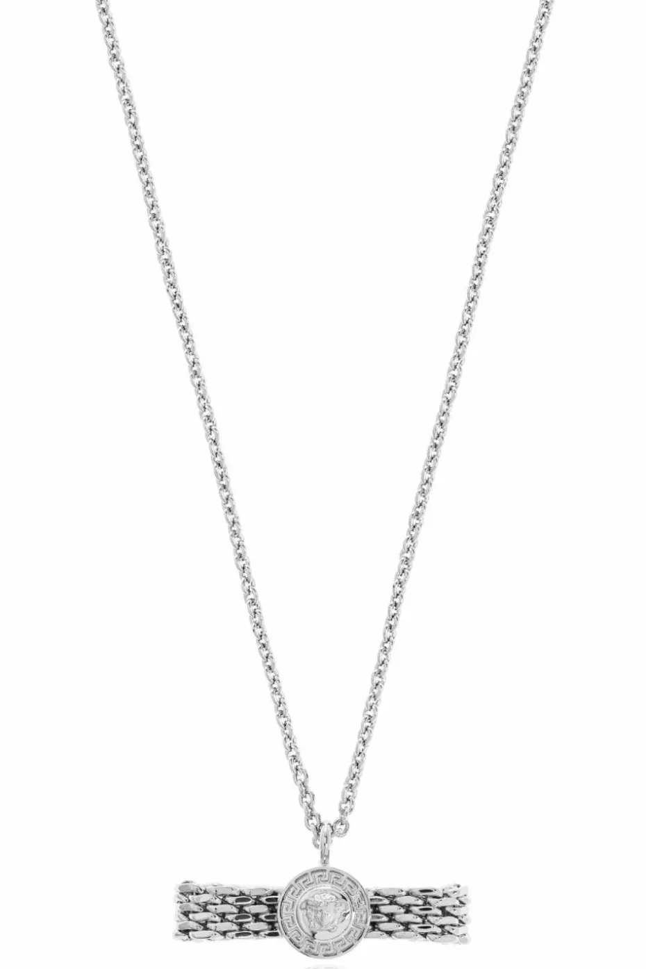 Versace SILVER Necklace with pendant