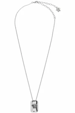 Versace SILVER Necklace with pendant