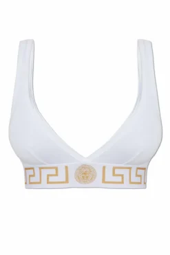 Versace WHITE Cotton bra