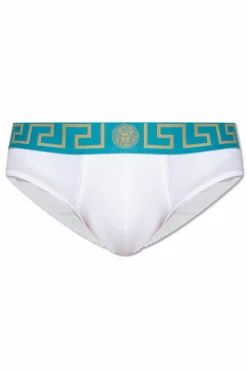 Versace WHITE Cotton briefs