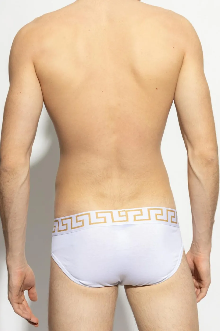Versace WHITE Cotton Briefs