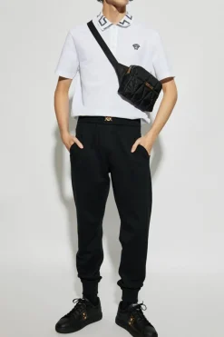 Versace WHITE Cotton Polo