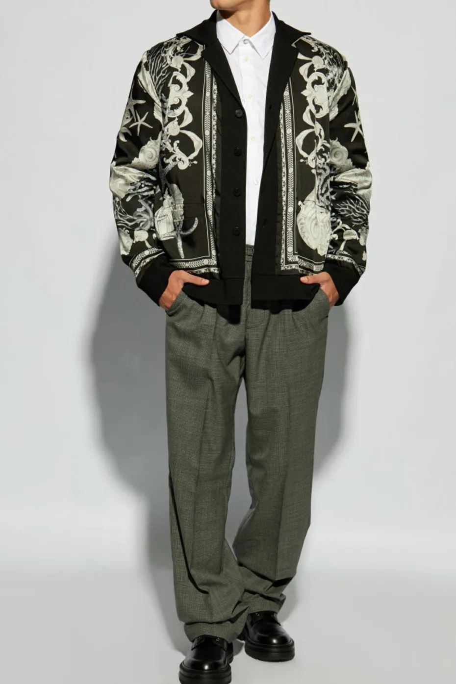 Versace WHITE Cotton shirt