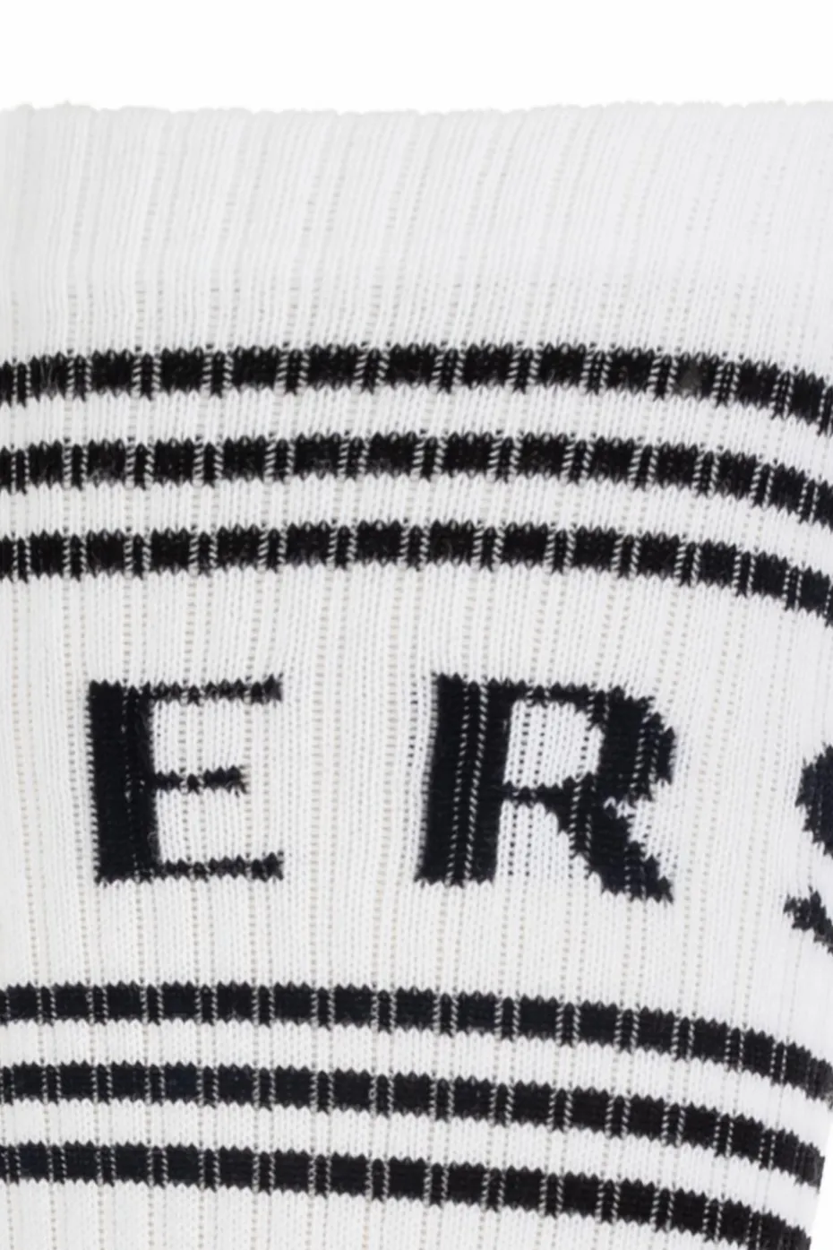 Versace WHITE Cotton socks with logo