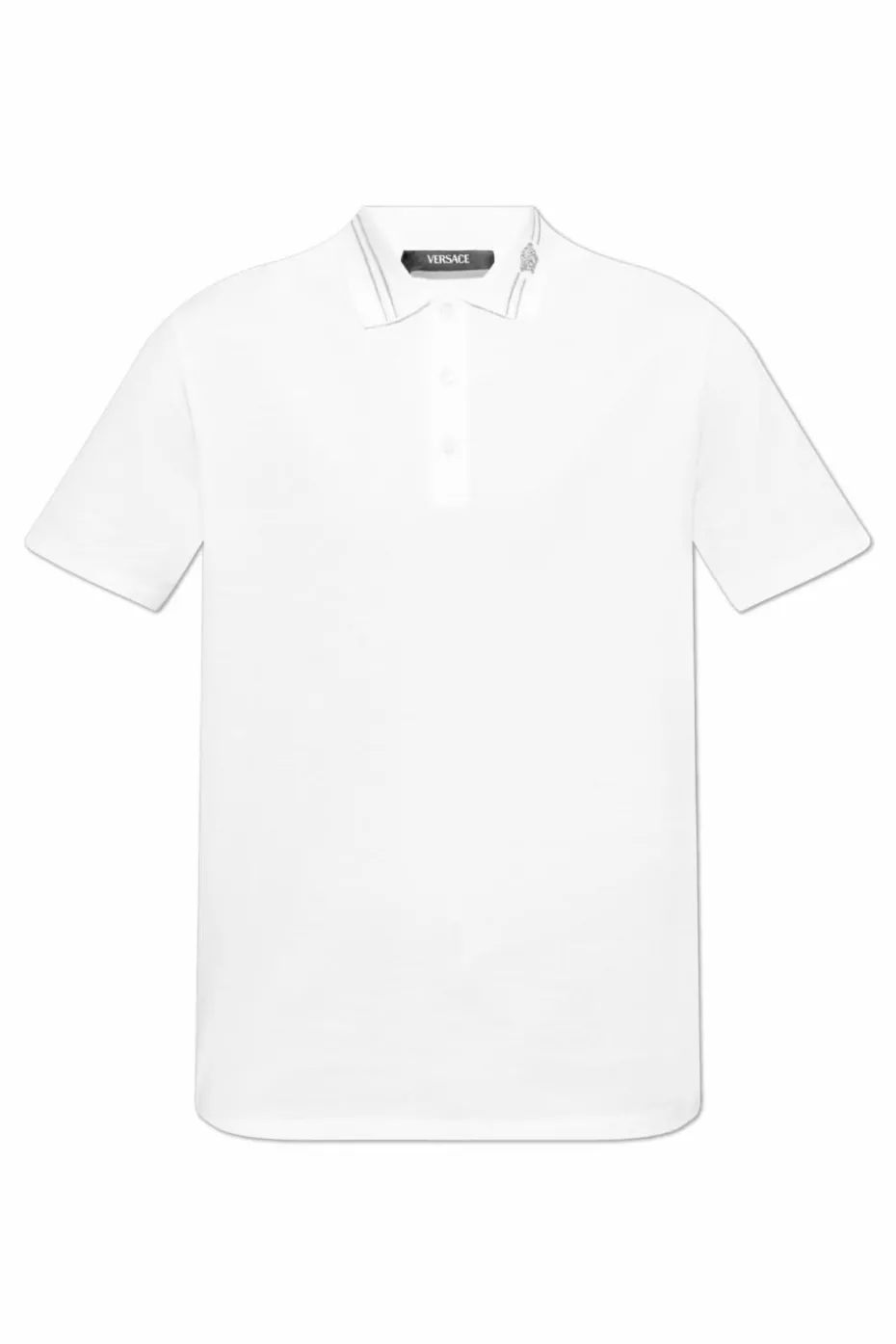Versace WHITE Polo with logo