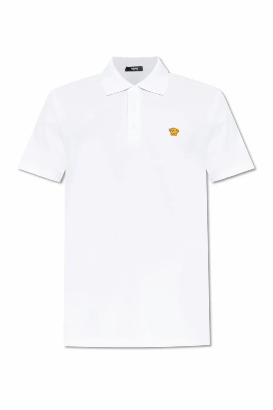 Versace WHITE Polo with logo