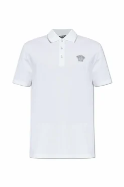 Versace WHITE Polo with "Medusa" head