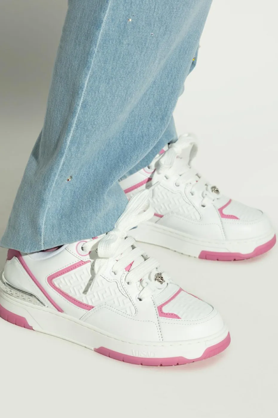 Versace WHITE Sports pants