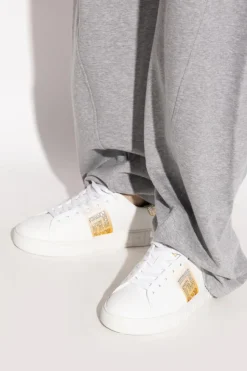 Versace WHITE Sports shoes with crystals