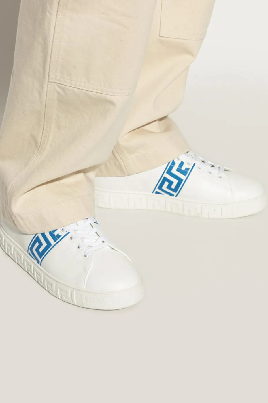 Versace WHITE Sports shoes