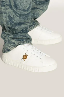 Versace WHITE Sports shoes with logo