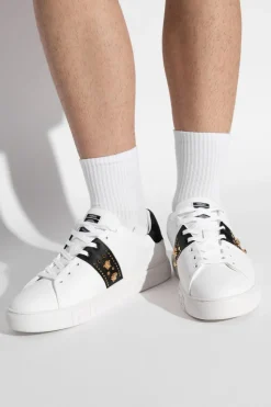 Versace WHITE Sports shoes with logo