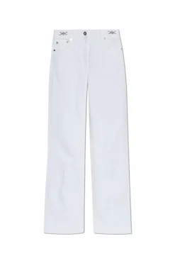 Versace WHITE Straight leg jeans
