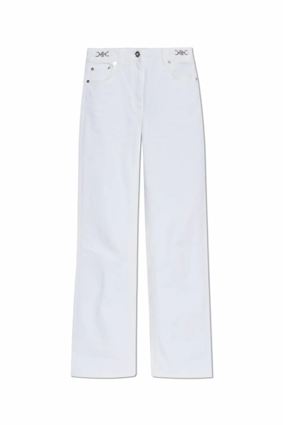 Versace WHITE Straight leg jeans