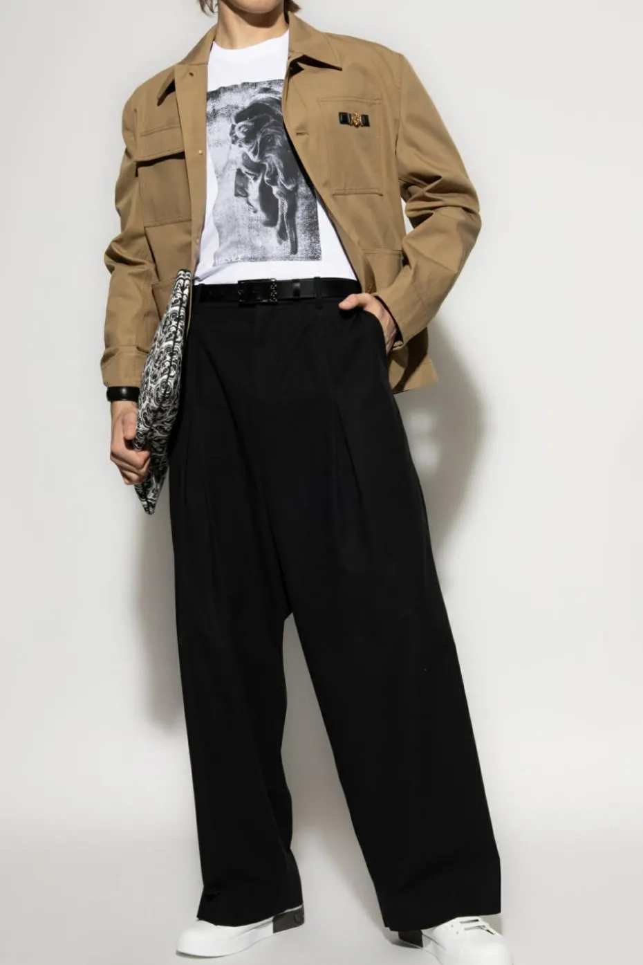Versace WHITE T-shirt with print