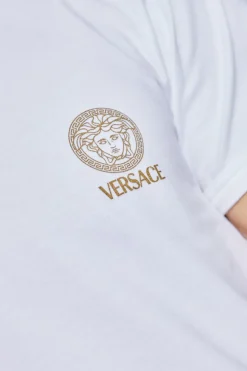 Versace WHITE T-shirt with logo