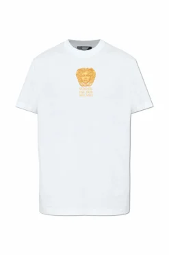 Versace WHITE T-shirt with logo