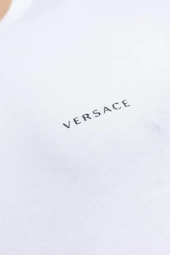 Versace WHITE T-shirt with logo