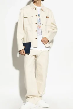 Versace WHITE T-shirt with colorful print