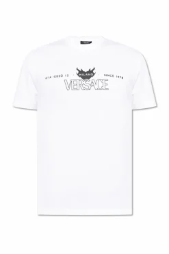 Versace WHITE T-shirt with print