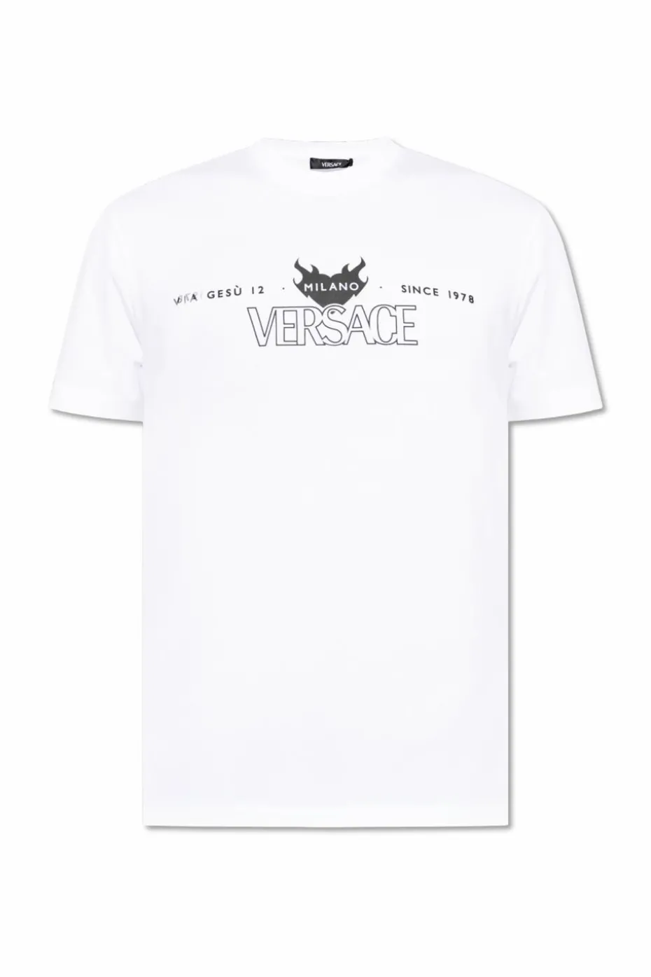 Versace WHITE T-shirt with print