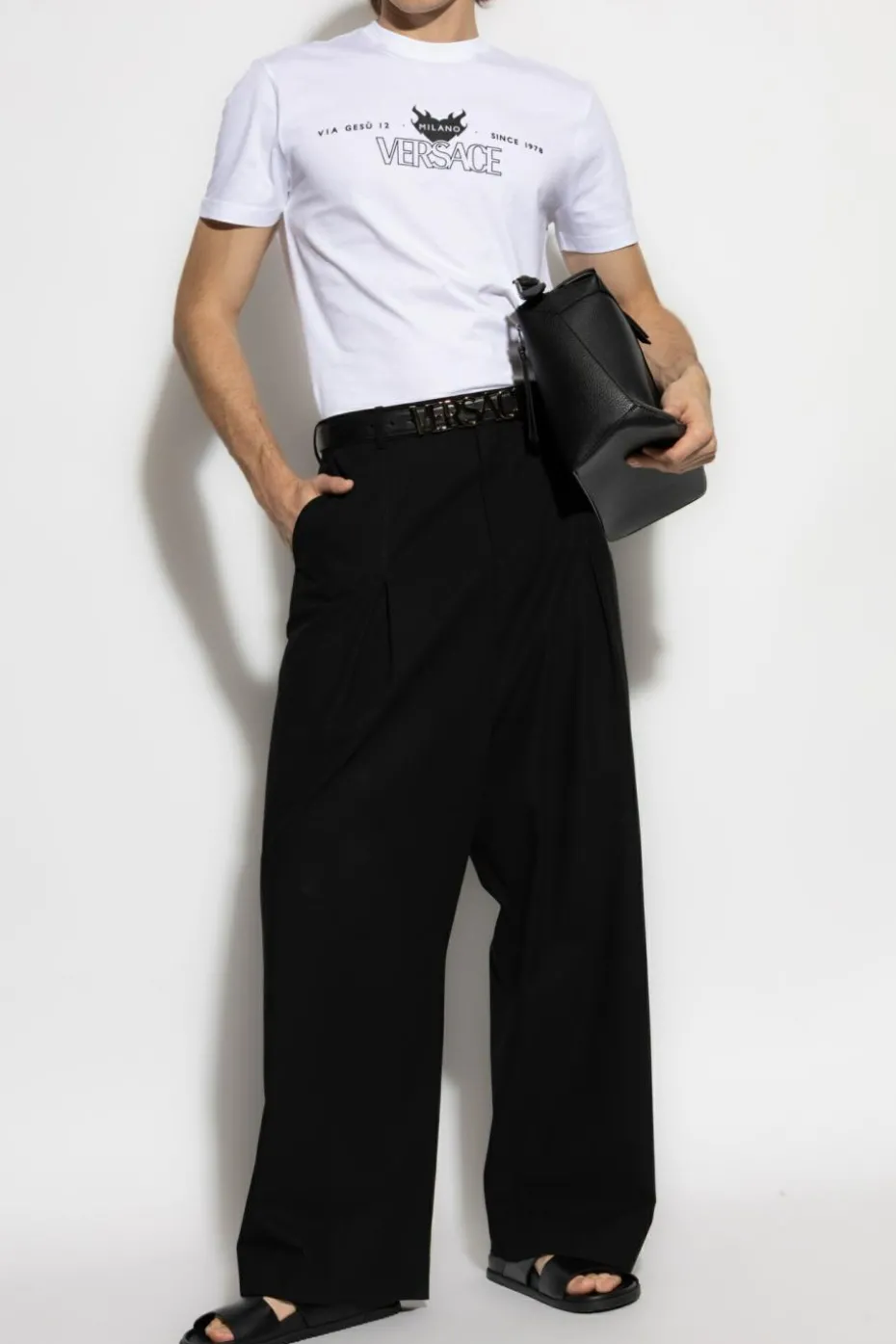 Versace WHITE T-shirt with print