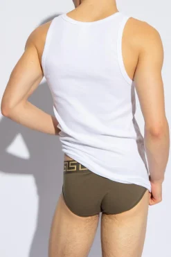Versace WHITE ‘Underwear’ collection top