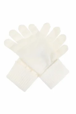 Versace WHITE Woolen gloves