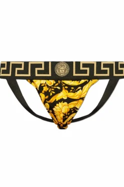 Versace YELLOW Patterned jockstraps