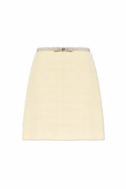 Versace YELLOW Tweed skirt