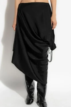 VETEMENTS BLACK Dress with the option to wear as a skirt
