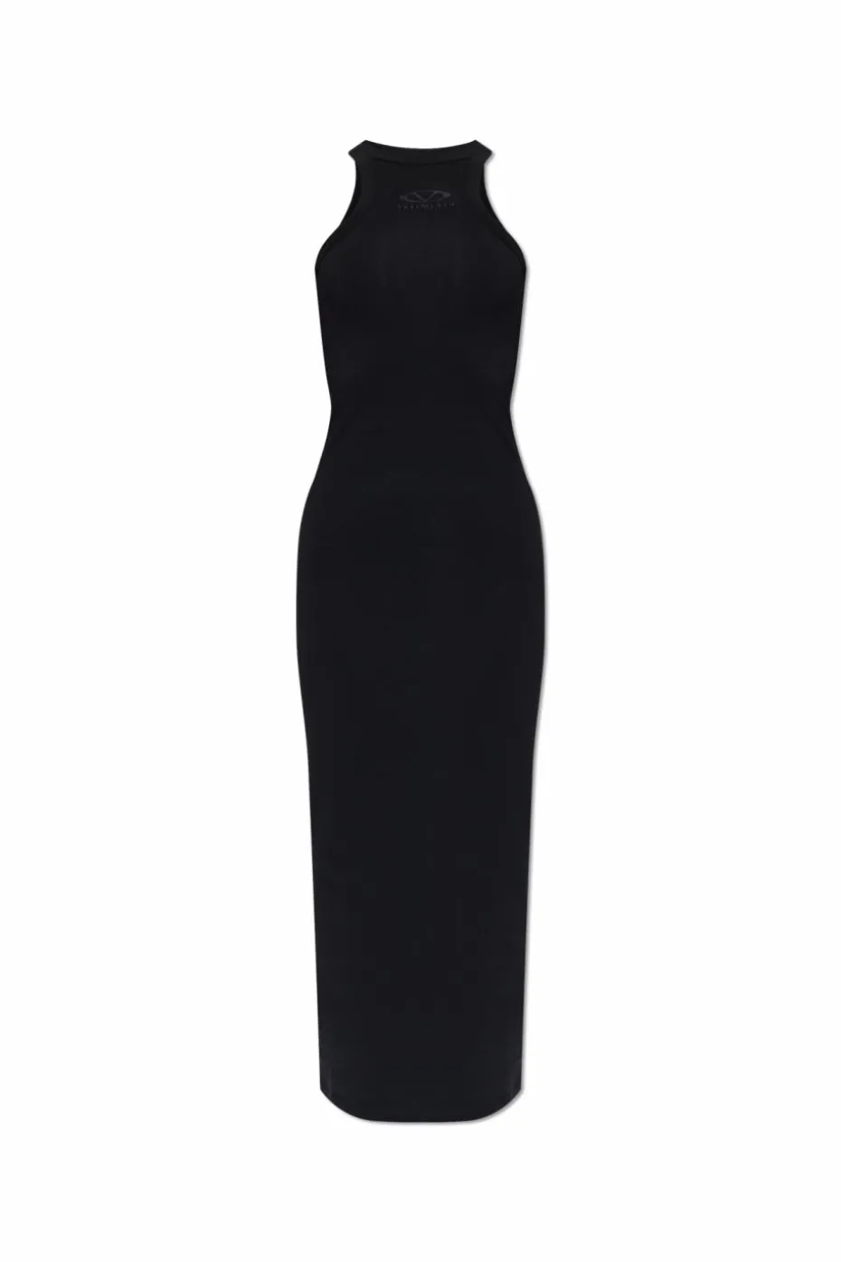 VETEMENTS BLACK Dress with logo