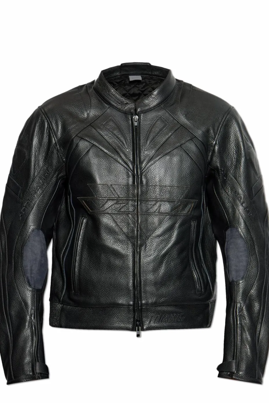 VETEMENTS BLACK Leather jacket