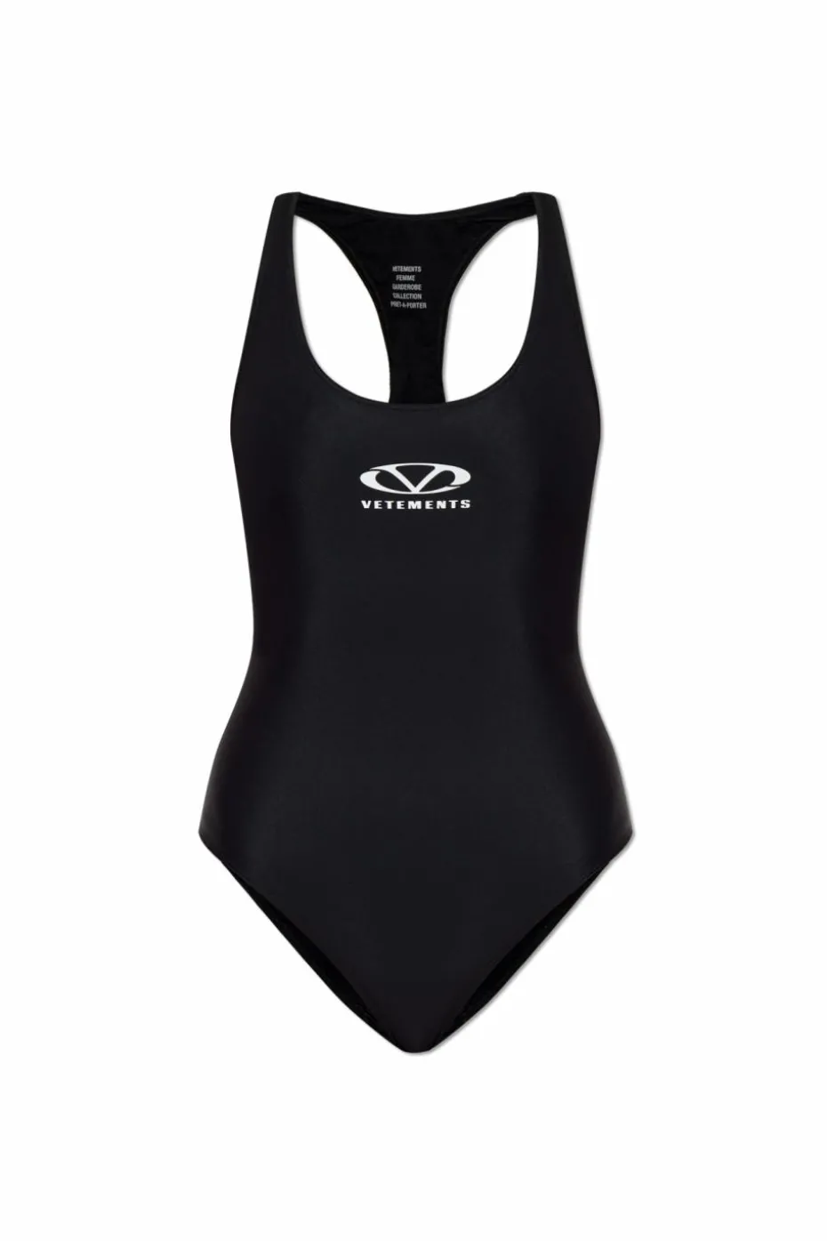 VETEMENTS BLACK One-piece swimsuit
