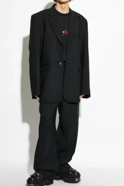 VETEMENTS BLACK Wool blazer